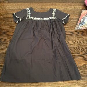 Bonpoint grey dress size 12